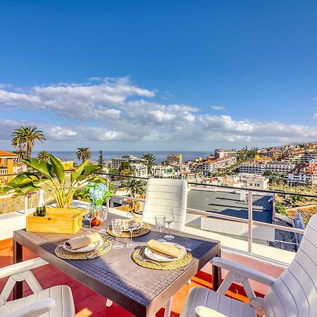 Spacious Penthouse With King-Size Bed, Huge Terrace, Ocean & Teide View 拉克鲁斯 外观 照片