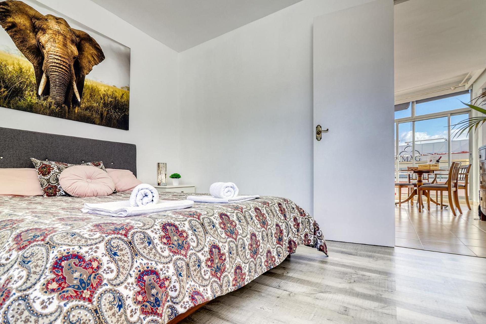 Spacious Penthouse With King-Size Bed, Huge Terrace, Ocean & Teide View 拉克鲁斯 外观 照片