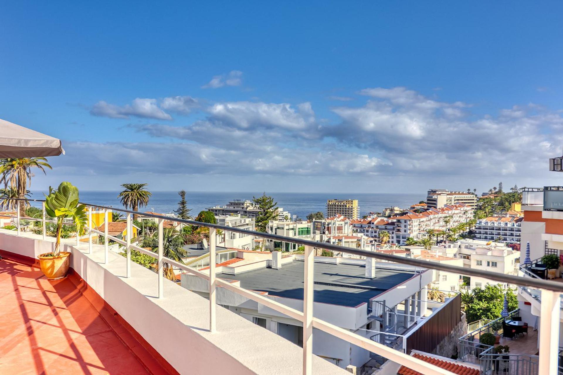 Spacious Penthouse With King-Size Bed, Huge Terrace, Ocean & Teide View 拉克鲁斯 外观 照片